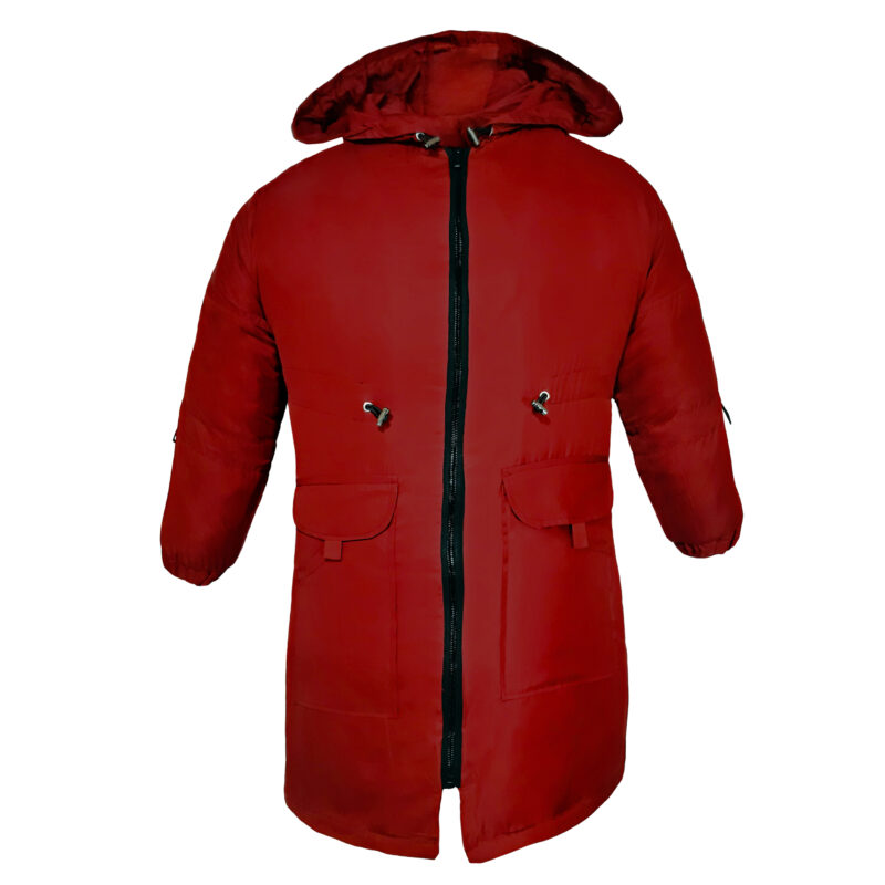 کاپشن زنانه مدل Jac-Red-01